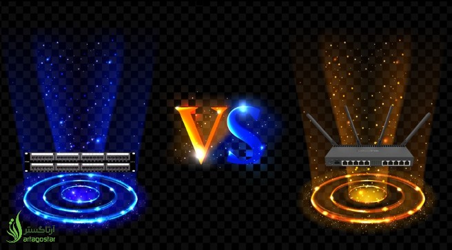 تجهیزات Passive و Active شبکه چیست؟ راهنمای کامل انتخاب، کاربرد و تفاوت‌ها